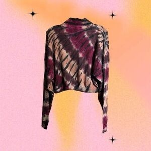 Tie-Dye Cropped Shirt